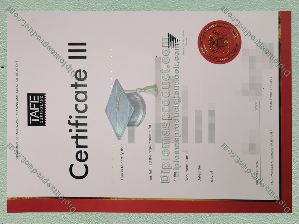 TAFE Queensland Certificate III, TAFE Queensland Degree