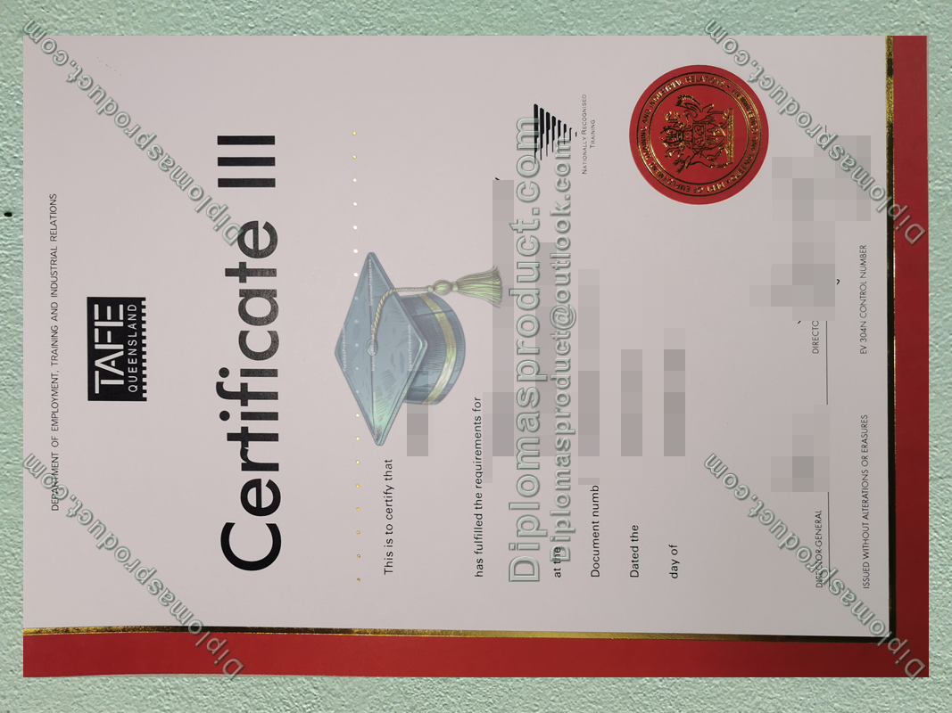 TAFE Queensland Certificate III, TAFE Queensland Degree