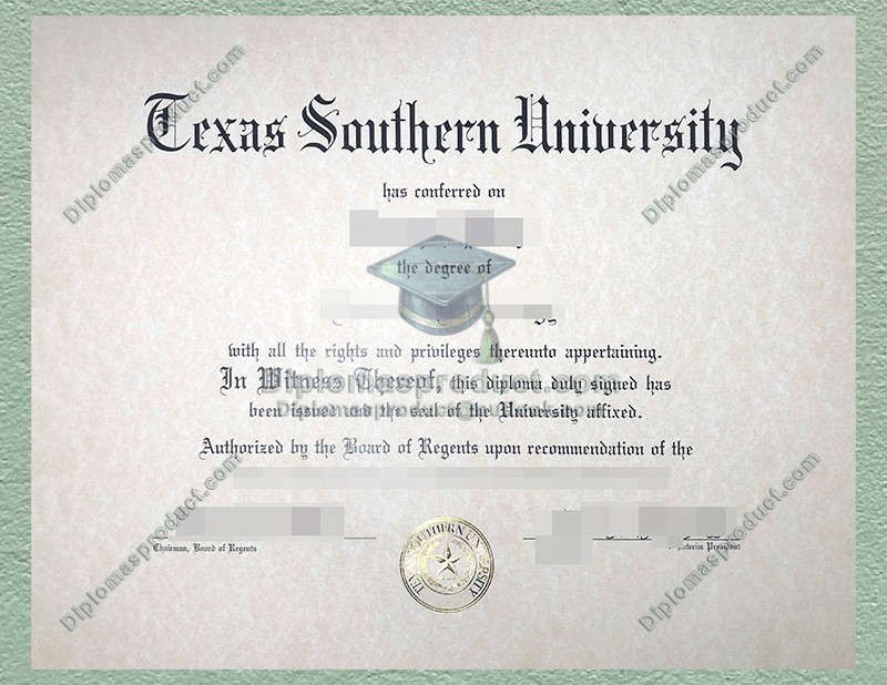 Texas Southern University Degree, Texas Southern University Diploma Texas Southern University Degree, Texas Southern University Diploma
