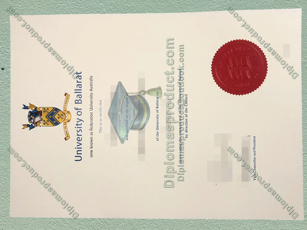 University of Ballarat Certificate, University of Ballarat Degree