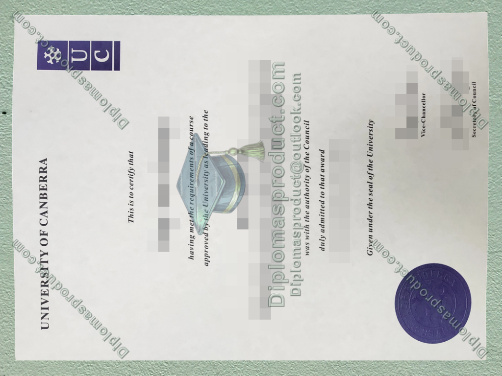 University of Canberra Diploma, University of Canberra Degree