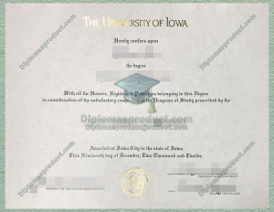 University of Iowa Degree, University of Iowa Diploma