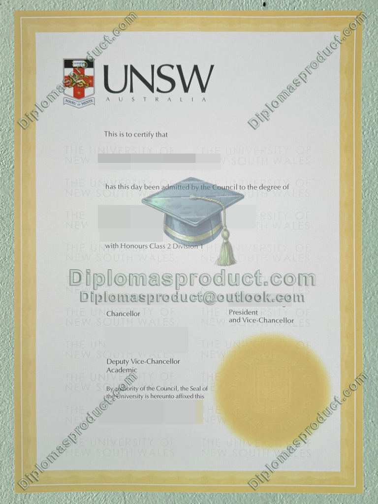 University of New South Wales Diploma, University of New South Wales Degree University of New South Wales Diploma, University of New South Wales Degree