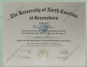 University of North Carolina Diploma, University of North Carolina Degree