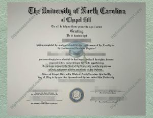 University of North Carolina at Chapel Hill Diploma