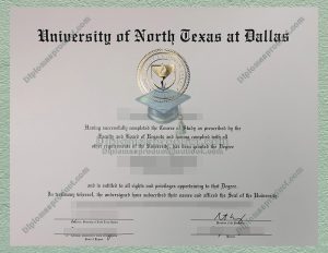 University of North Texas at Dallas Diploma, University of North Texas at Dallas Degree