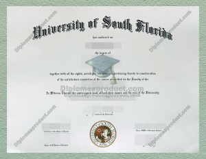 University of South Florida Degree, University of South Florida Diploma