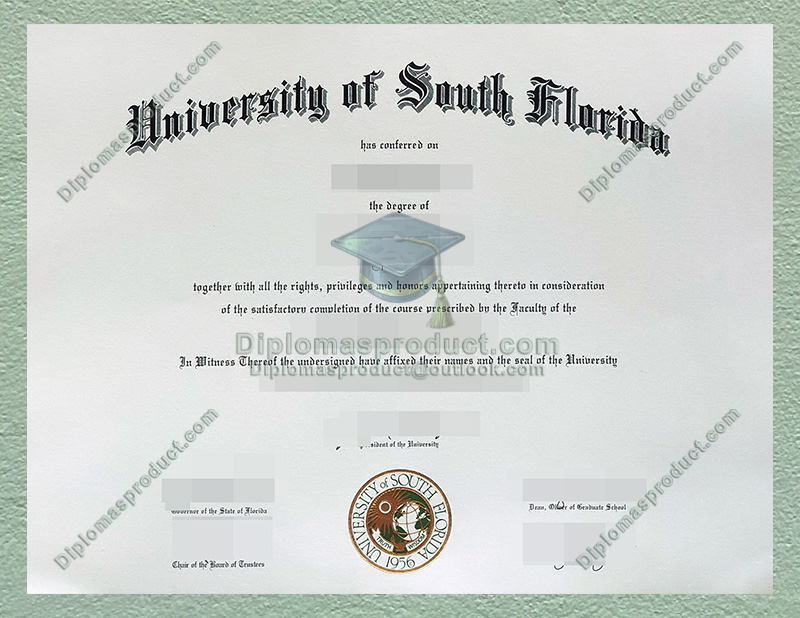 University of South Florida Degree, University of South Florida Diploma