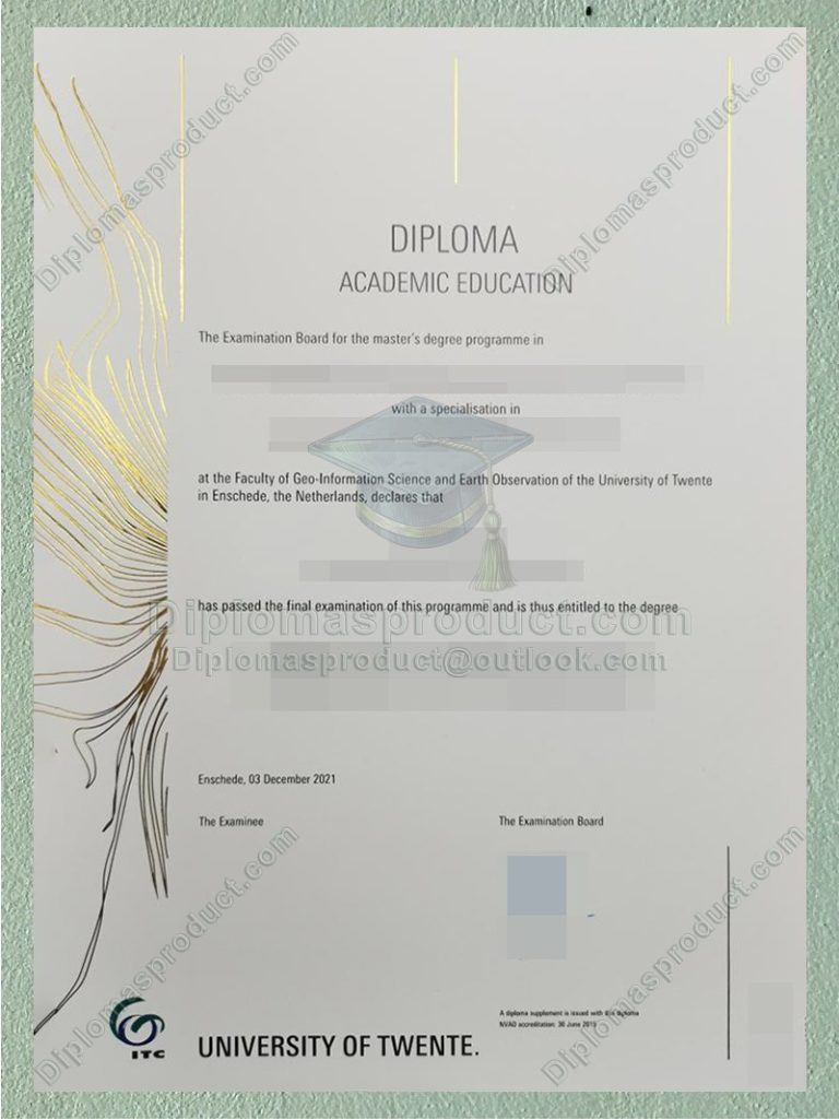 University of Twente Diploma, University of Twente Degree University of Twente Diploma, University of Twente Degree