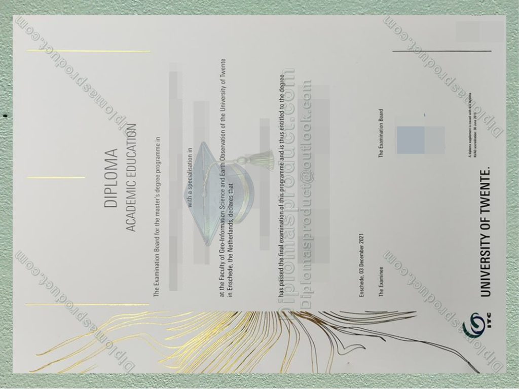 University of Twente Diploma, University of Twente Degree