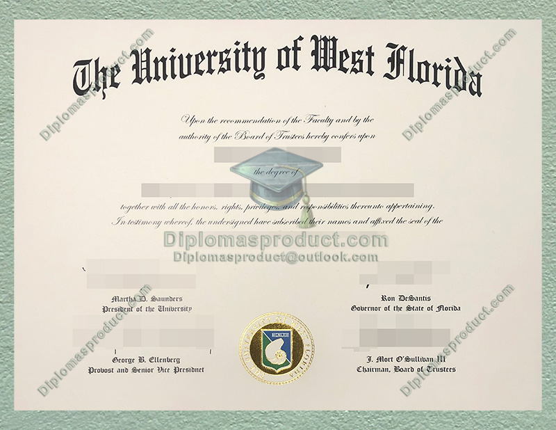 University of West Florida Degree, University of West Florida Diploma