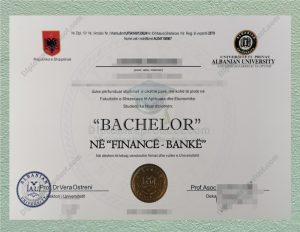 Albanian University Diploma, Albanian University Degree