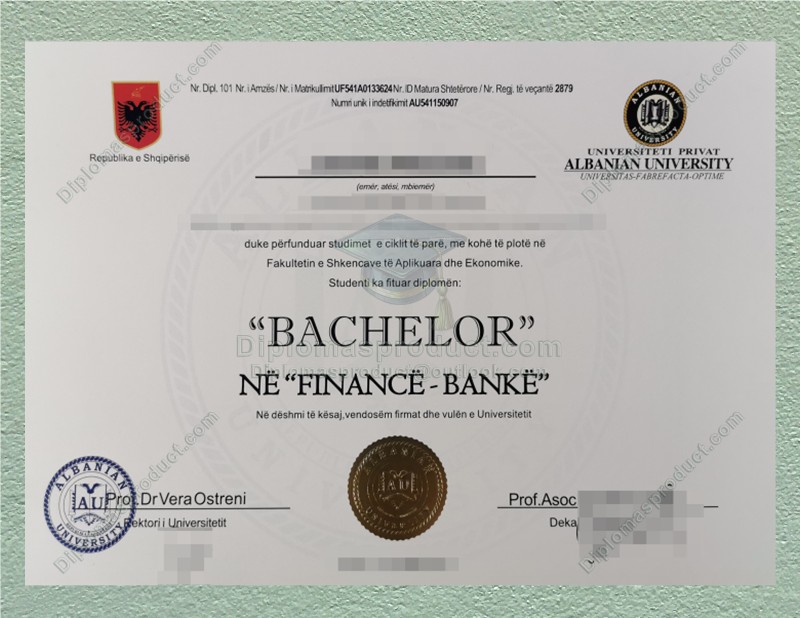 Albanian University Diploma, Albanian University Degree Albanian University Diploma, Albanian University Degree