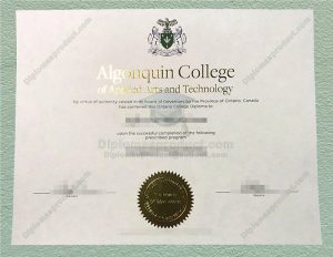 Algonquin College Diploma, Algonquin College Degree