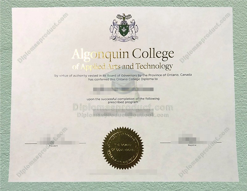 Algonquin College Diploma, Algonquin College Degree Algonquin College Diploma, Algonquin College Degree
