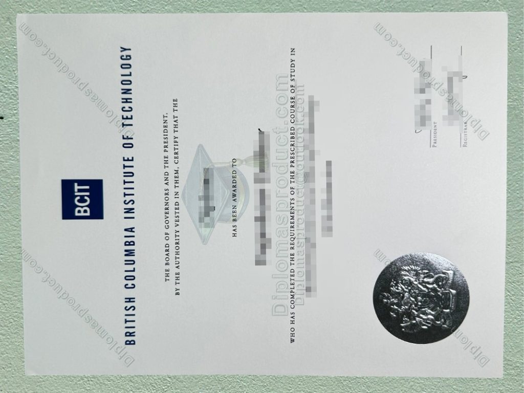 BCIT Diploma, British Columbia Institute of Technology Degree