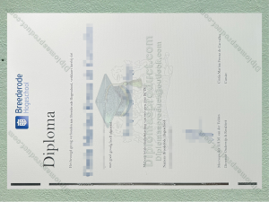 Breederode Hogeschool Diploma, Breederode Hogeschool Degree