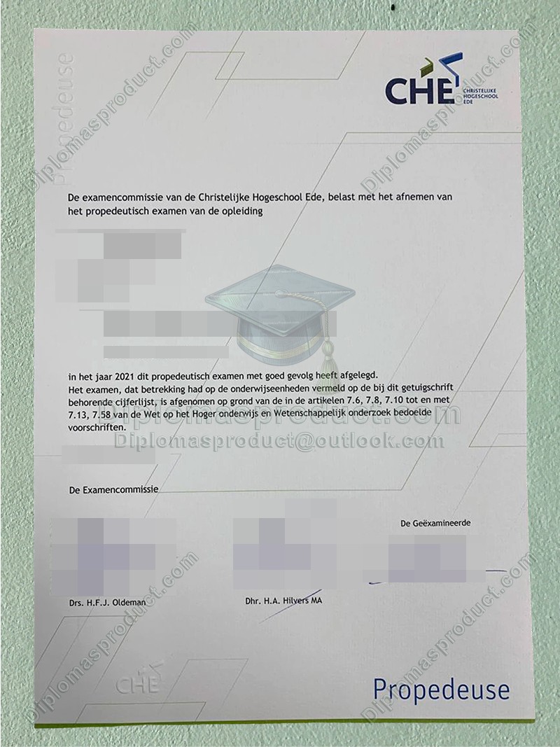 Ede Christian University of Applied Sciences Diploma, Christelijke Hogeschool Ede Degree Ede Christian University of Applied Sciences Diploma, Christelijke Hogeschool Ede Degree