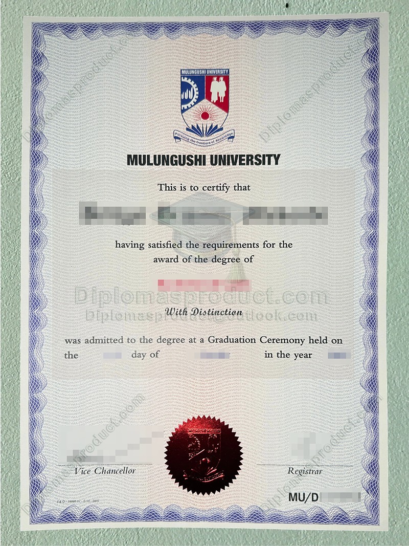 Mulungushi University Diploma, Mulungushi University Degree Mulungushi University Diploma, Mulungushi University Degree
