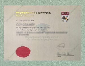 Nanyang Technological University Degree, Nanyang Technological University Diploma