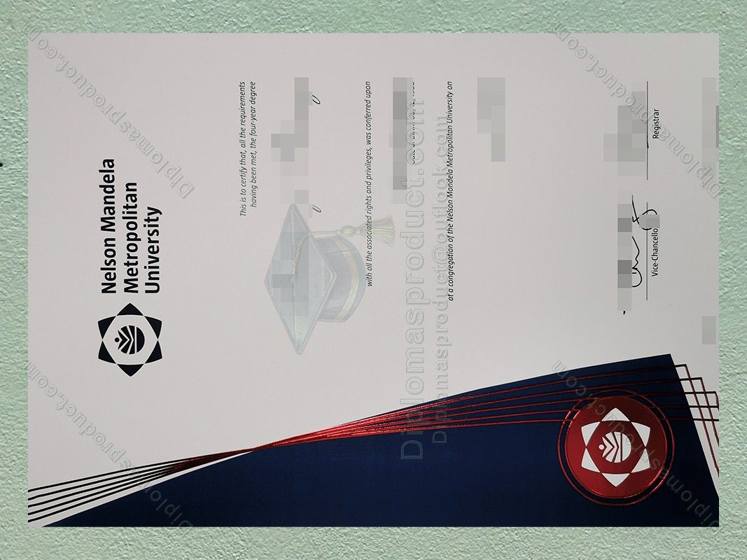 Nelson Mandela University Degree, Nelson Mandela University Diploma