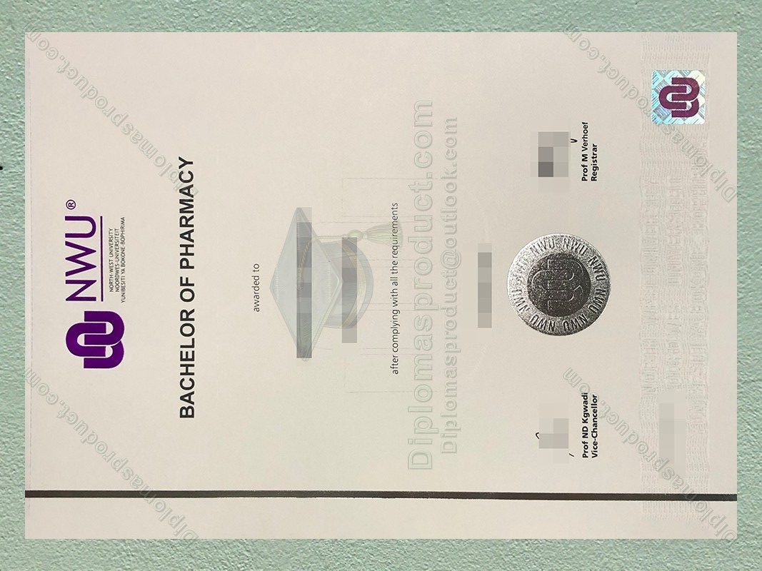 NWU Diploma, North-West University Degree
