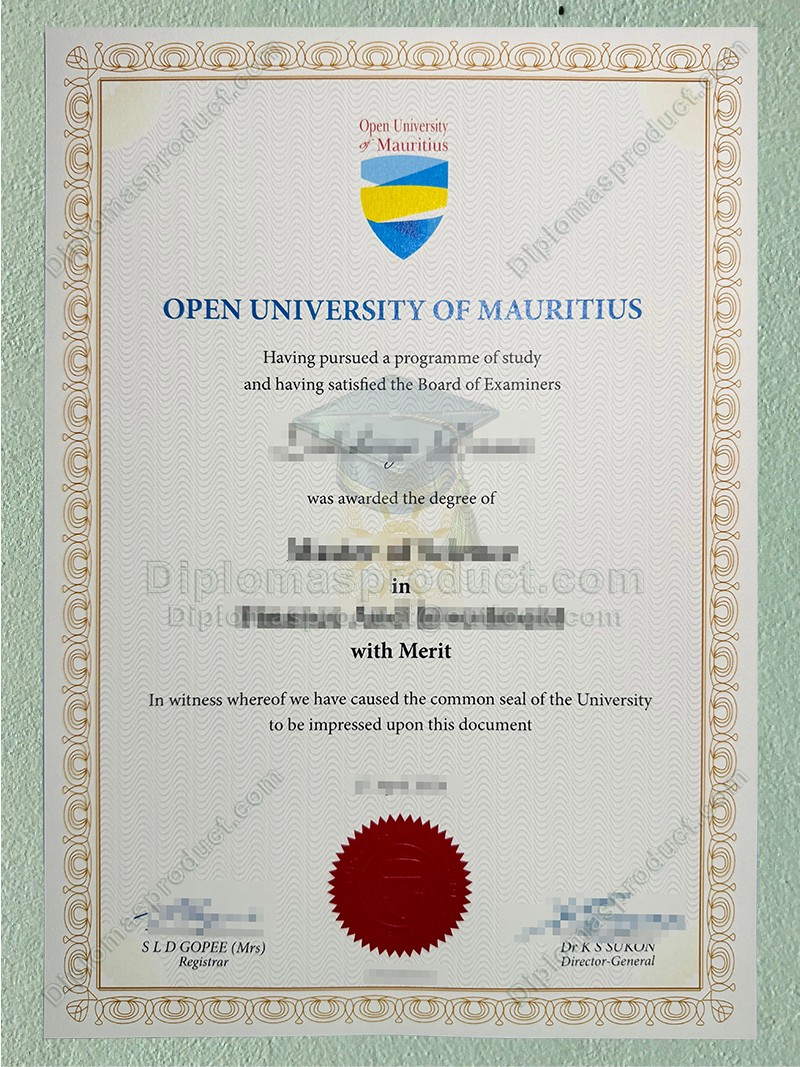 Open University of Mauritius Diploma, Open University of Mauritius Degree Open University of Mauritius Diploma, Open University of Mauritius Degree