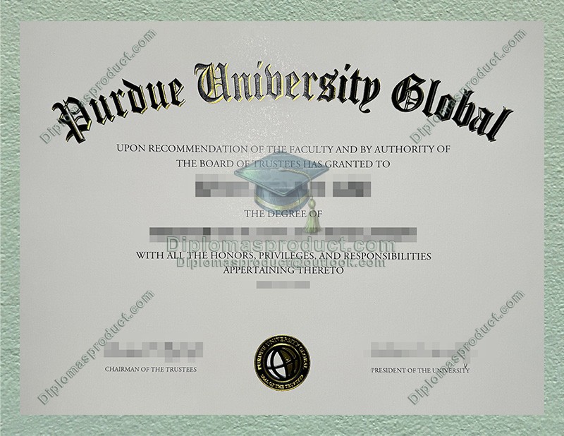 Purdue University Global Diploma, Purdue University Global Degree Purdue University Global Diploma, Purdue University Global Degree