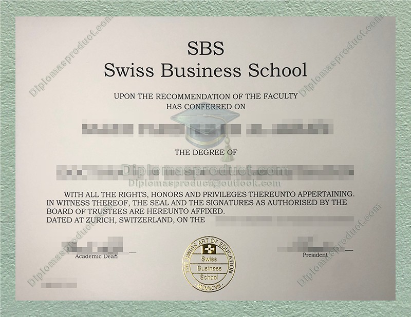 SBS Swiss Business School Degree, SBS Swiss Business School Diploma SBS Swiss Business School Degree, SBS Swiss Business School Diploma