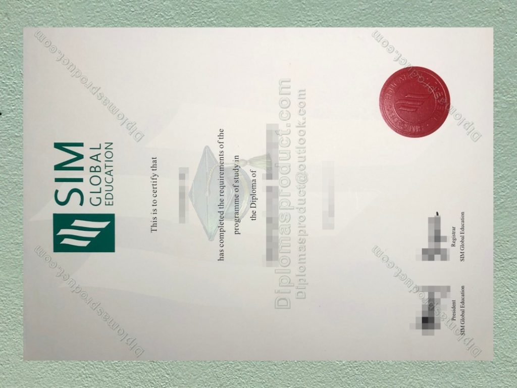 SIM Global Education Diploma, SIM Global Education Degree