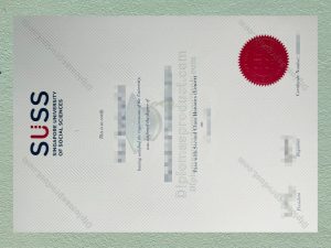 SUSS Diploma, Singapore University of Social Sciences Degree