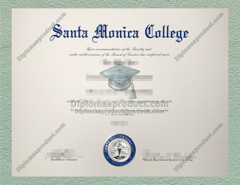 Santa Monica College Diploma, Santa Monica College Degree Santa Monica College Diploma, Santa Monica College Degree
