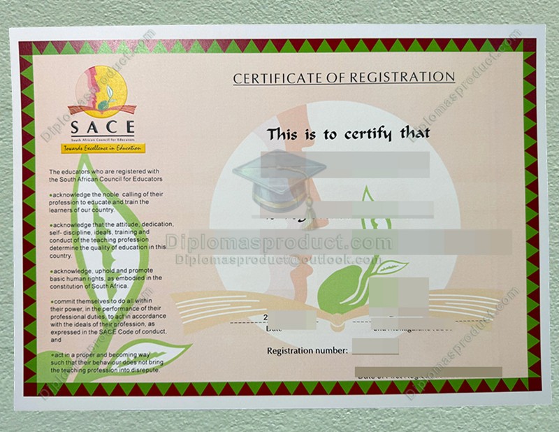 SACE Degree, South African Council for Educators Certificate SACE Degree, South African Council for Educators Certificate