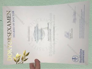 Stockholm University Diploma, Stockholm University Degree