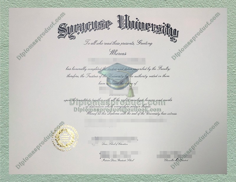 Syracuse University Diploma, Syracuse University Degree Syracuse University Diploma, Syracuse University Degree