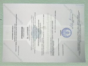 Technical University of Košice VYSVEDCENIE, Technical University of Košice Diploma