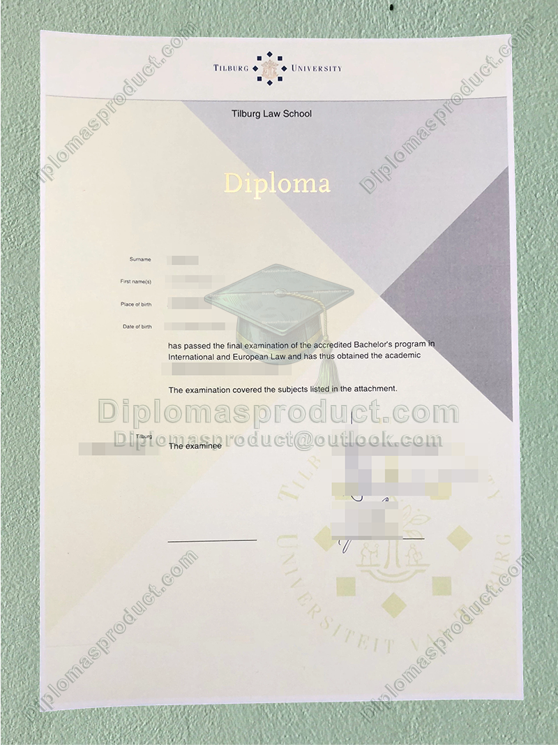 Tilburg University diploma, Tilburg University degree Tilburg University diploma, Tilburg University degree