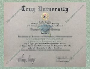 Troy University Diploma, Troy University Degree
