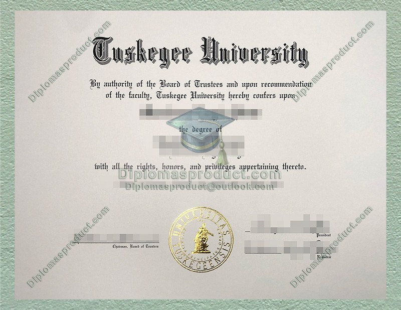 Tuskegee University Diploma, Tuskegee University Degree Tuskegee University Diploma, Tuskegee University Degree