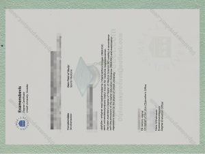 Umeå University Diploma, Umeå University degree certificate