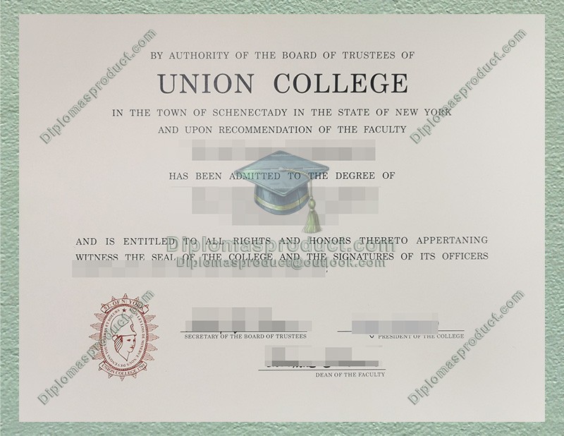 Union College Diploma, Union College Degree Union College Diploma, Union College Degree