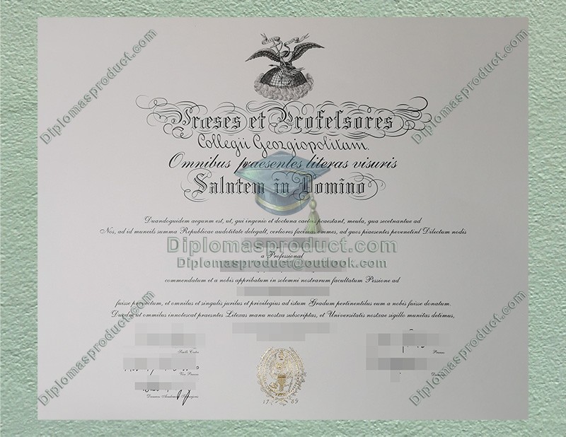Universitas Georgiopolitana Diploma, Universitas Georgiopolitana Degree Universitas Georgiopolitana Diploma, Universitas Georgiopolitana Degree