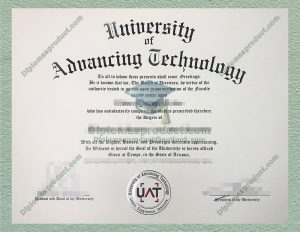 UAT Diploma, University of Advancing Technology Degree