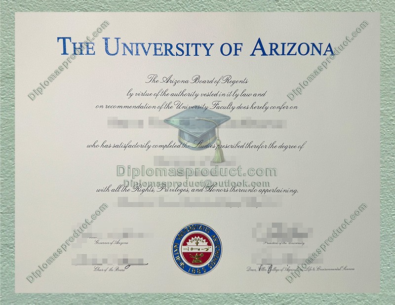 University of Arizona Diploma, University of Arizona Degree University of Arizona Diploma, University of Arizona Degree
