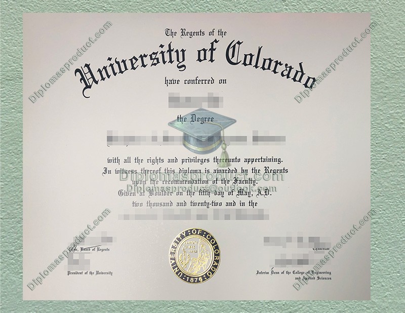 University of Colorado Diploma, University of Colorado Degree University of Colorado Diploma, University of Colorado Degree