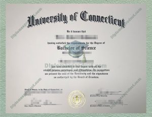 University of Connecticut Diploma, University of Connecticut Degree