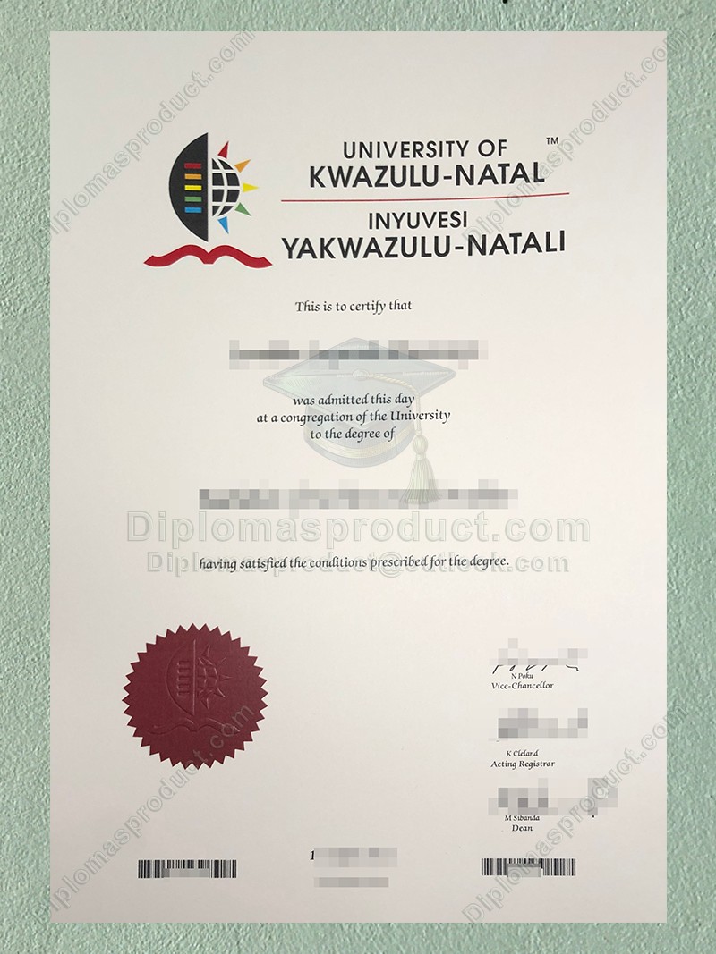 University of KwaZulu-Natal Diploma, University of KwaZulu-Natal Degree University of KwaZulu-Natal Diploma, University of KwaZulu-Natal Degree