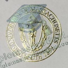 University of Massachusetts diploma seal University of Massachusetts diploma seal