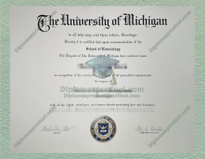 University of Michigan Diploma, University of Michigan Degree