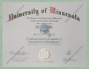 University of Minnesota Diploma, University of Minnesota Degree